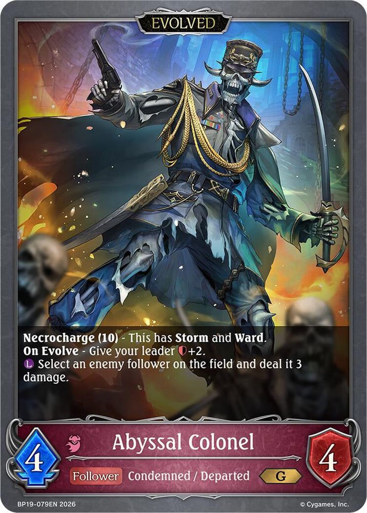 Abyssal Colonel (Evolved) (BP19-079EN) [Eightfold Retribution]