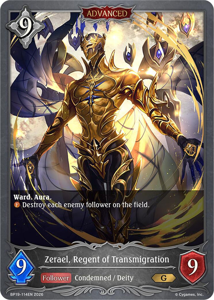 Zerael, Regent of Transmigration (BP19-114EN) [Eightfold Retribution]