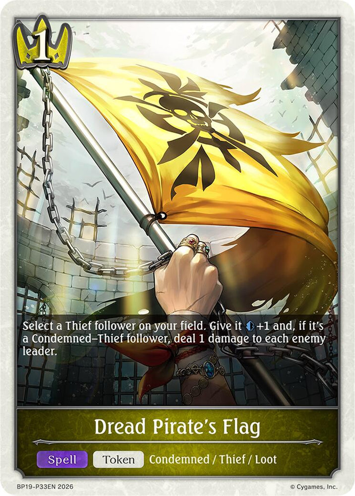 Dread Pirate's Flag - P33EN (Foil) (BP19-P33EN) [Eightfold Retribution]