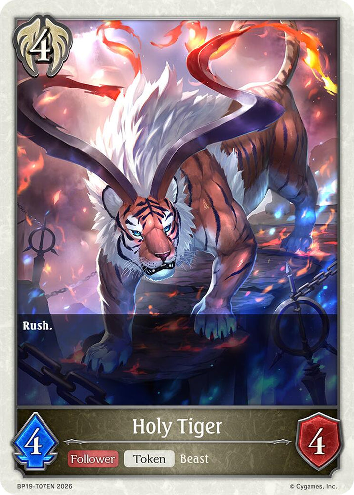 Holy Tiger (BP19-T07EN) [Eightfold Retribution]