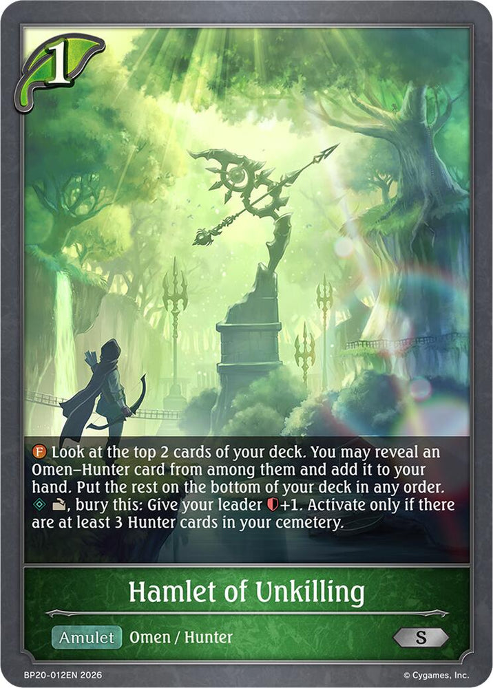 Hamlet of Unkilling (BP20-012EN) [Omens and Heirs]