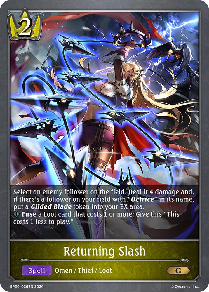 Returning Slash (BP20-026EN) [Omens and Heirs]