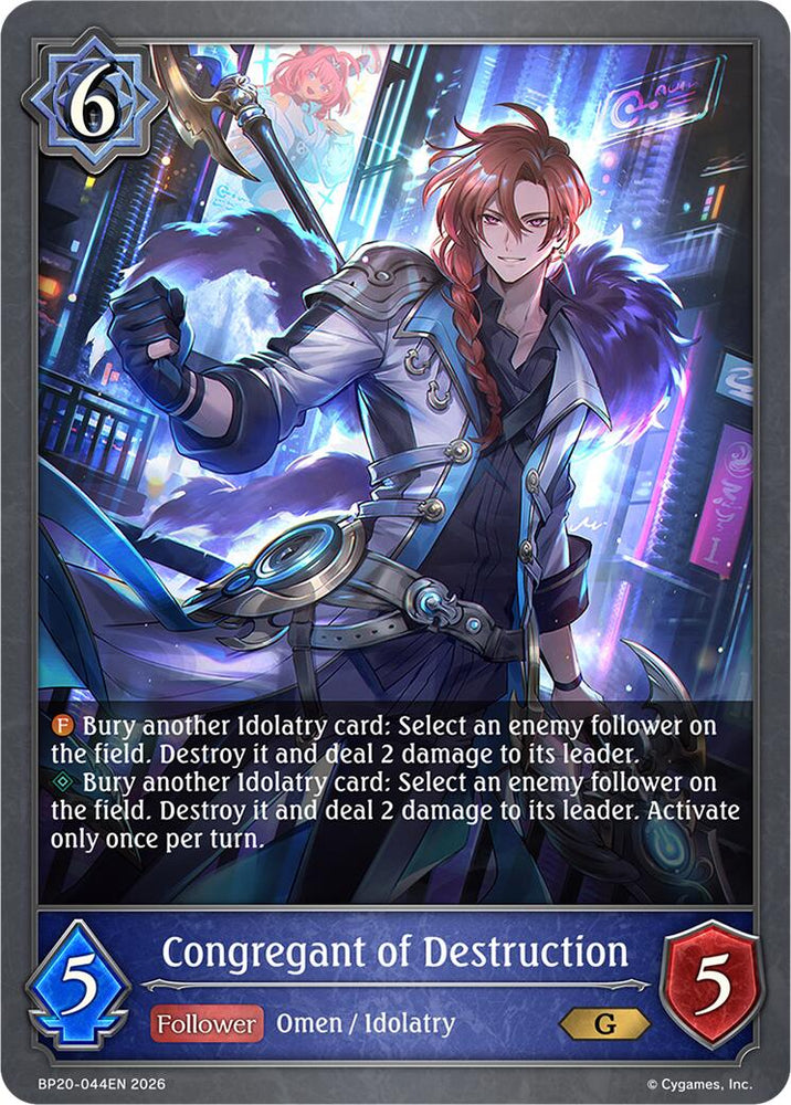 Congregant of Destruction (BP20-044EN) [Omens and Heirs]