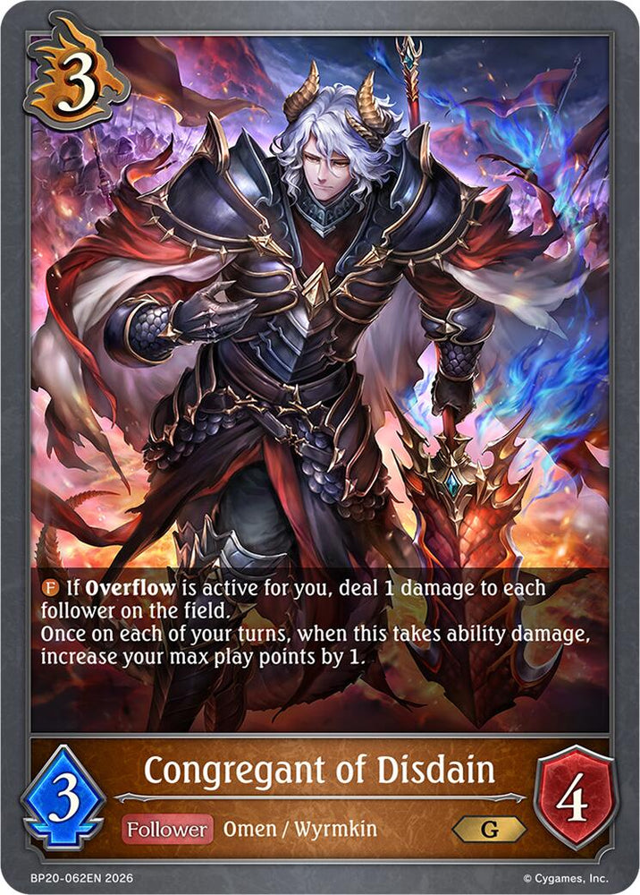 Congregant of Disdain (BP20-062EN) [Omens and Heirs]