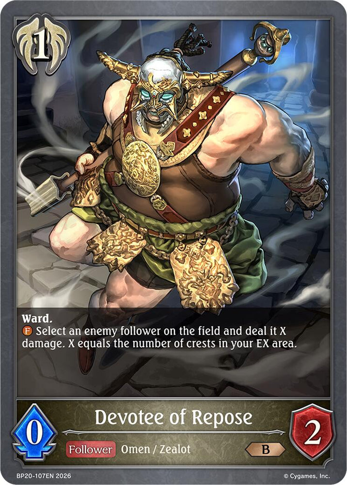 Devotee of Repose (BP20-107EN) [Omens and Heirs]
