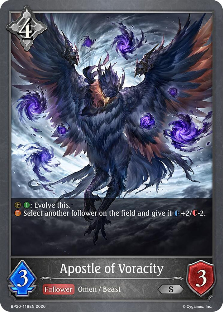 Apostle of Voracity (BP20-118EN) [Omens and Heirs]