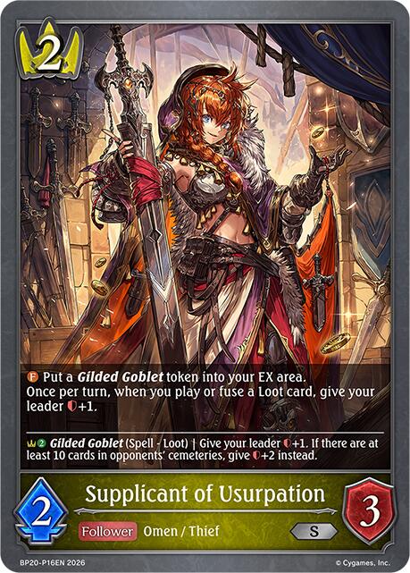 Supplicant of Usurpation - P16EN (Foil) (BP20-P16EN) [Omens and Heirs]