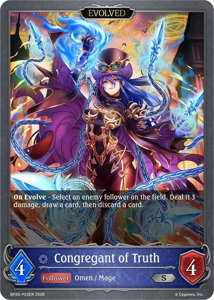 Congregant of Truth (Evolved) - P23EN (Foil) (BP20-P23EN) [Omens and Heirs]