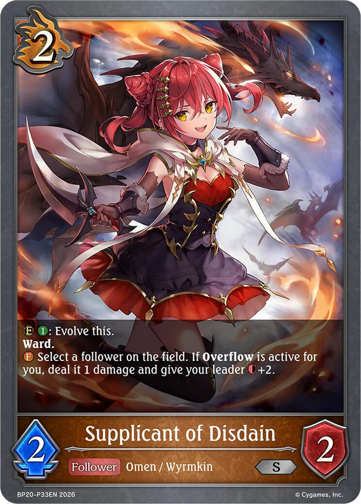 Supplicant of Disdain - P33EN (Foil) (BP20-P33EN) [Omens and Heirs]
