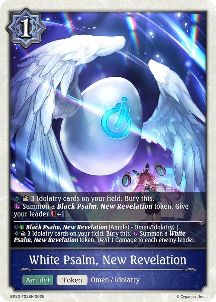 White Psalm, New Revelation (BP20-T03EN) [Omens and Heirs]