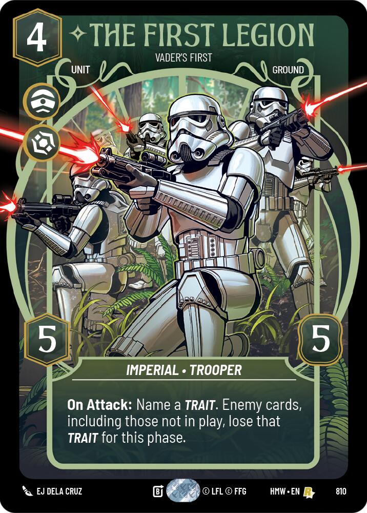 The First Legion - Vader's Fist (810) (Prestige) (810) [Homeworlds]
