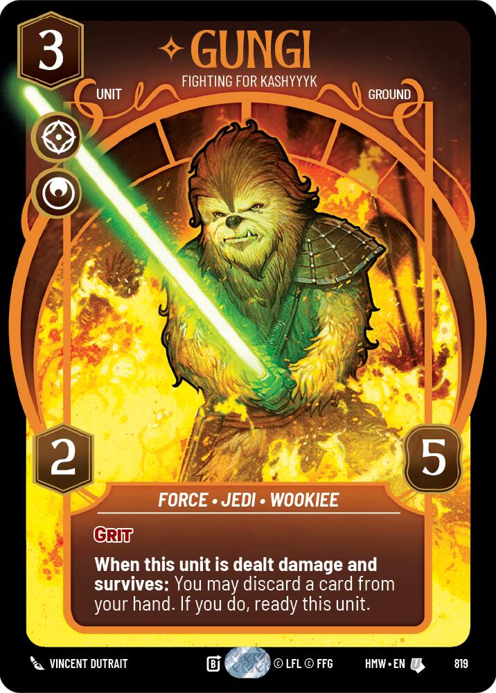 Gungi - Fighting for Kashyyyk (819) (Prestige) (819) [Homeworlds]