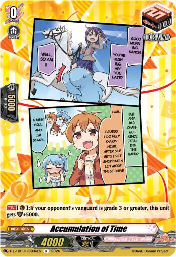 Accumulation of Time (E) (DZ-TBP01/093eEN) [BanG Dream! Girls Band Party!]
