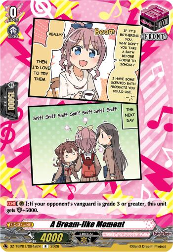 A Dream-like Moment (A) (DZ-TBP01/094aEN) [BanG Dream! Girls Band Party!]
