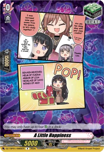 A Little Happiness (D) (DZ-TBP01/098dEN) [BanG Dream! Girls Band Party!]