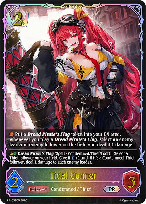 Tidal Gunner (PR-532) (PR-532EN) [Promotional Cards]