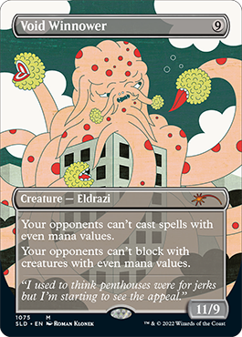 Void Winnower (Borderless) [Secret Lair Drop Series] (SLD 1075)