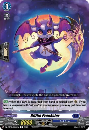 Blithe Prankster (DZ-BT16/088EN) [Parallactic Dawn]