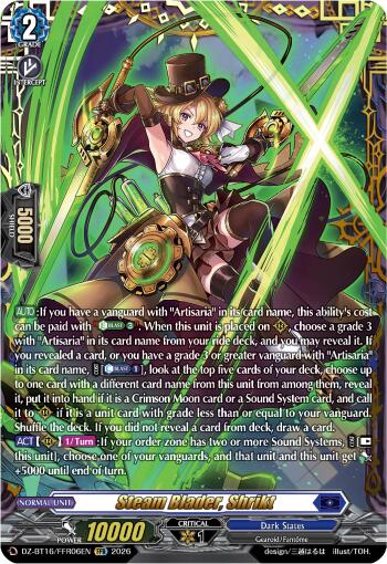 Steam Blader, Shrikt (DZ-BT16/FFR06EN) [Parallactic Dawn]