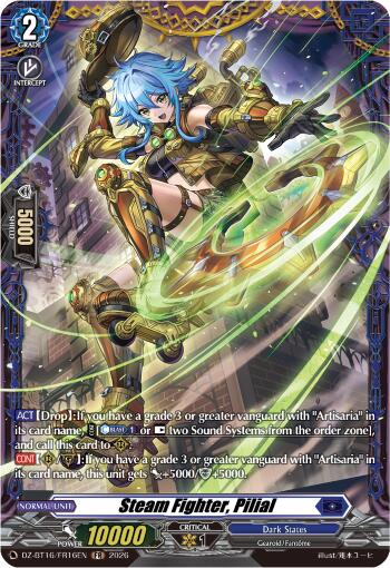 Steam Fighter, Pilial (DZ-BT16/FR16EN) [Parallactic Dawn]