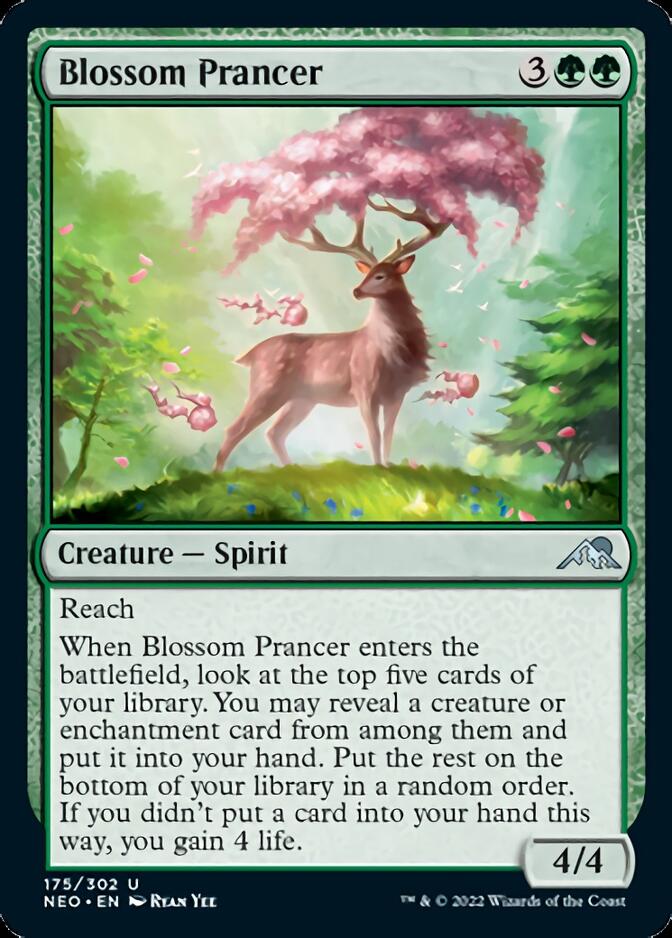 Blossom Prancer [Kamigawa: Neon Dynasty] (NEO 175)