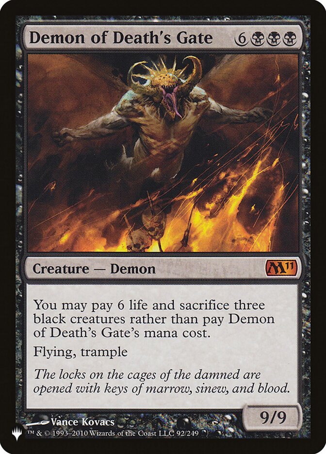 Demon of Death's Gate [The List] (LM11 92)