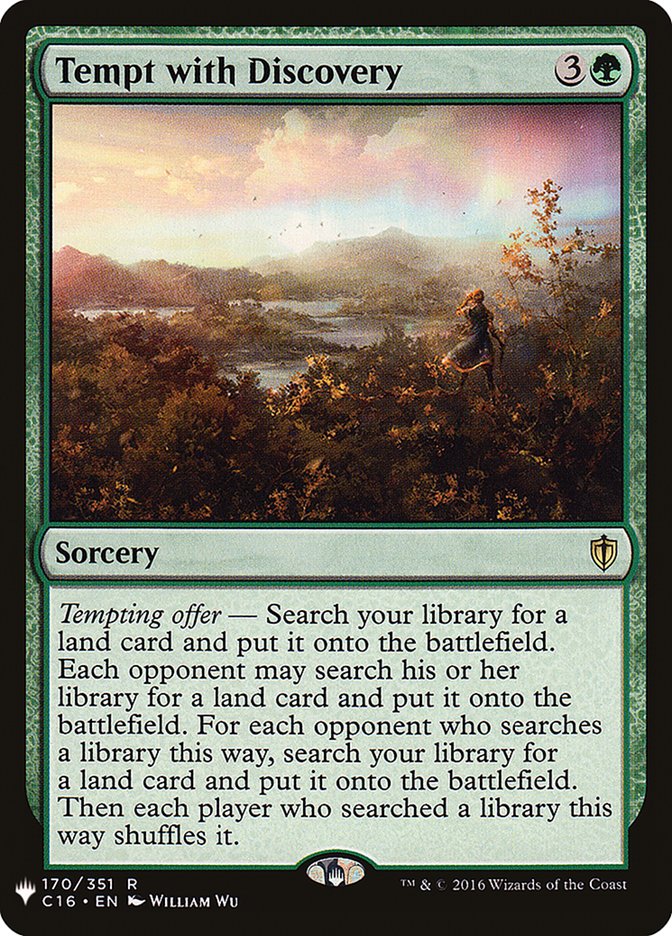 Tempt with Discovery [Mystery Booster] (MB1 1350)