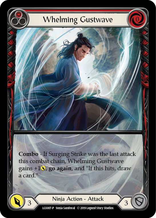 Whelming Gustwave (Red) [LGS007-P] 1st Edition Normal