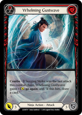 Whelming Gustwave (Red) [LGS007-P] 1st Edition Normal