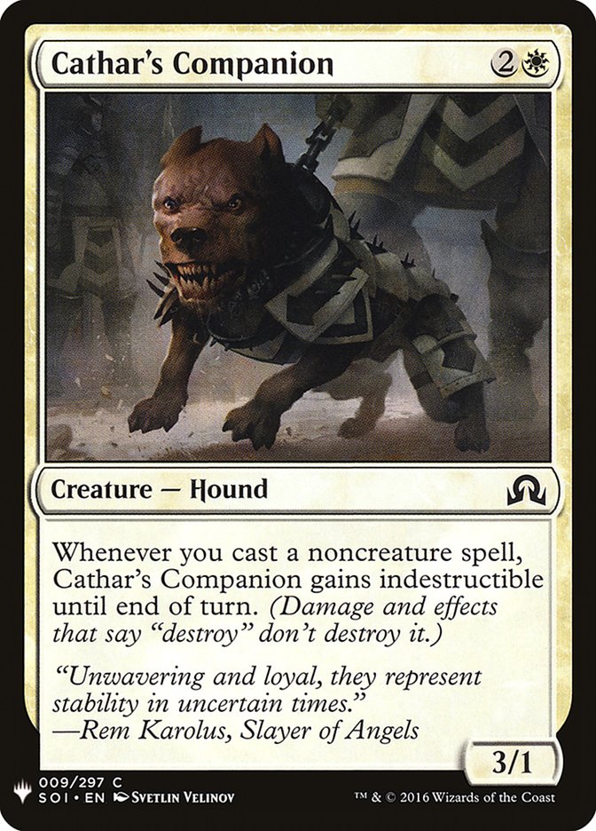 Cathar's Companion [Mystery Booster] (MB1 47)
