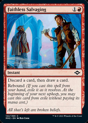 Faithless Salvaging [Modern Horizons 2] (MH2 122)