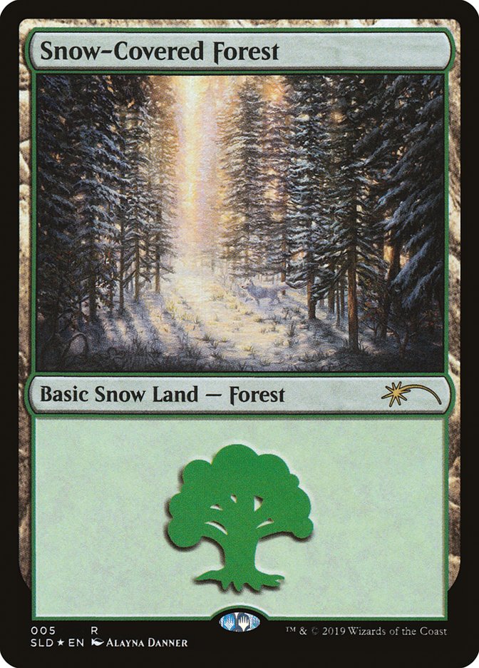 Snow-Covered Forest [Secret Lair Drop Series] (SLD 5)