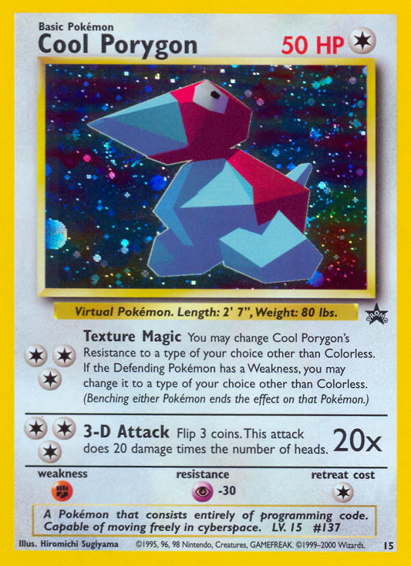 Cool Porygon (15) [Wizards: Black Star Promos]