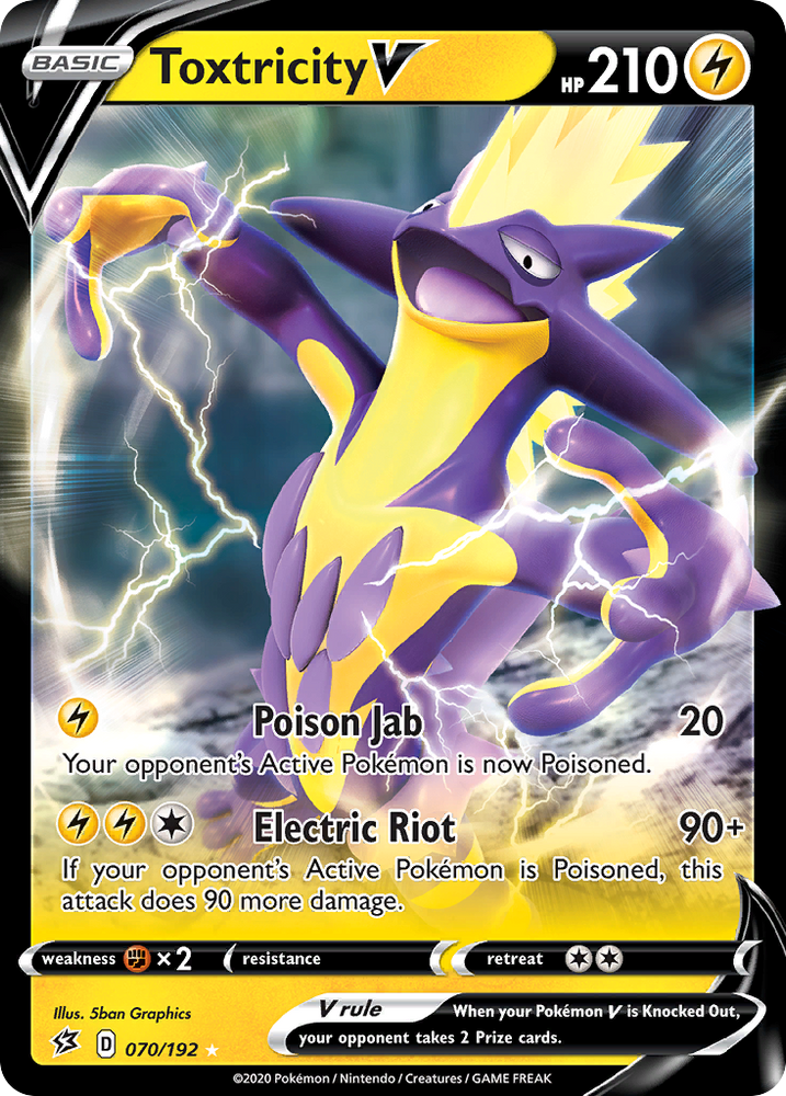 Toxtricity V (70/192) [Sword & Shield: Rebel Clash]