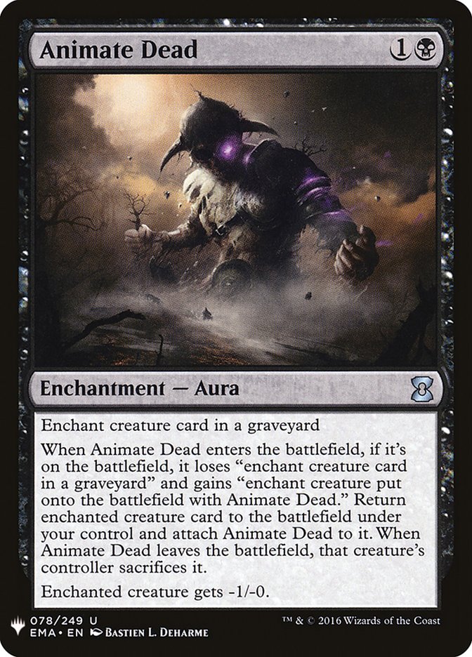Animate Dead [Mystery Booster] (MB1 566)