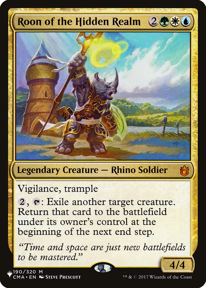 Roon of the Hidden Realm [The List] (LCMA 190)