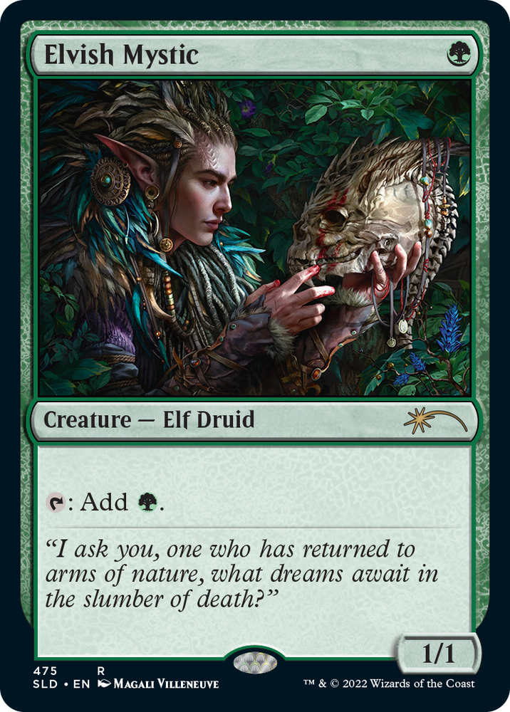 Elvish Mystic [Secret Lair Drop Series] (SLD 475)