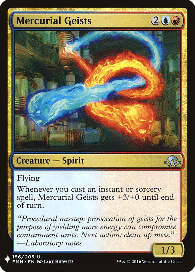 Mercurial Geists [Mystery Booster] (MB1 1454)