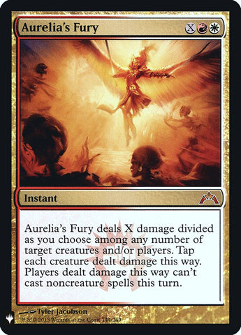 Aurelia's Fury [Mystery Booster] (FMB1 83)