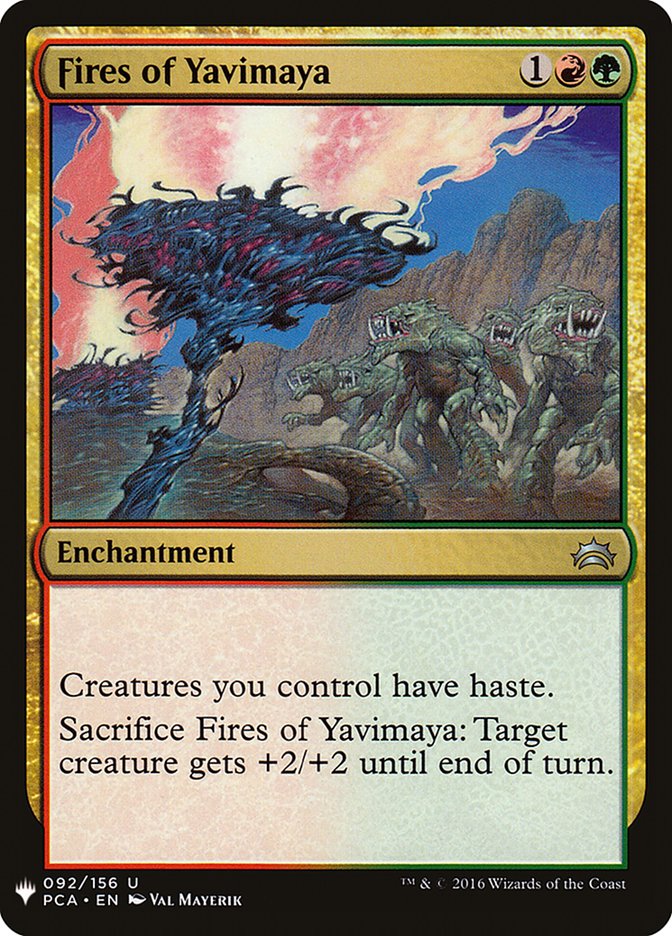 Fires of Yavimaya [Mystery Booster] (MB1 1425)