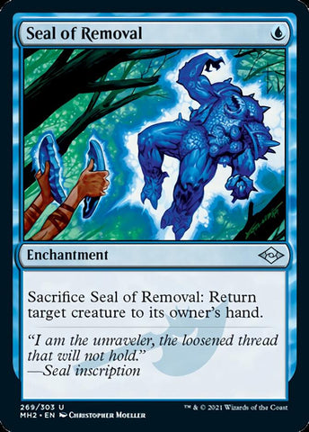 Seal of Removal (Etched Foil) [Modern Horizons 2] (MH2 269)