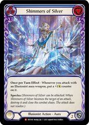 Shimmers of Silver [EVR140] 1st Edition Rainbow Foil