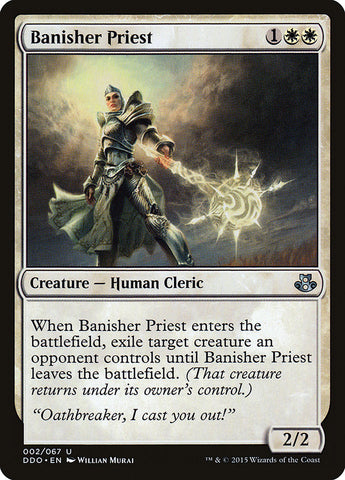 Banisher Priest [Duel Decks: Elspeth vs. Kiora] (DDO 2)