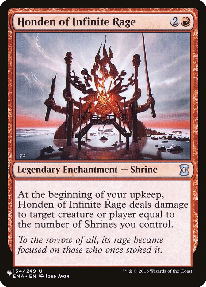 Honden of Infinite Rage [The List] (LEMA 134)
