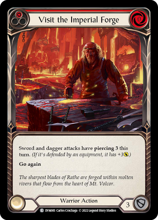 Visit the Imperial Forge [DYN085] (Dynasty)  Rainbow Foil