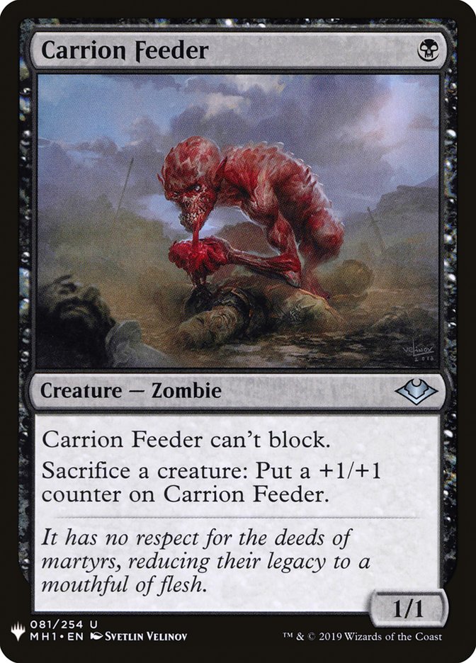 Carrion Feeder [Mystery Booster] (MB1 592)