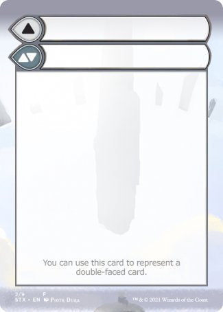 Helper Card (2/9) [Strixhaven: School of Mages Tokens] (TSTX C02)