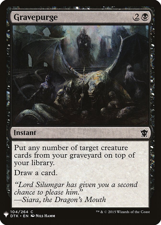 Gravepurge [Mystery Booster] (MB1 675)