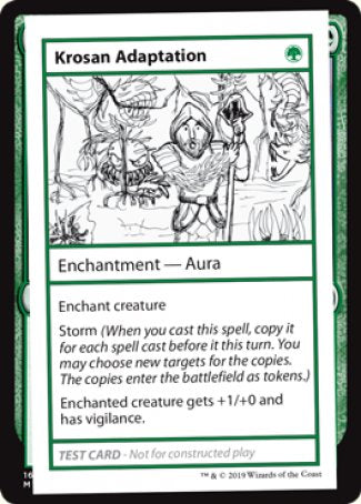 Krosan Adaptation (2021 Edition) [Mystery Booster Playtest Cards] (CMB1 80)