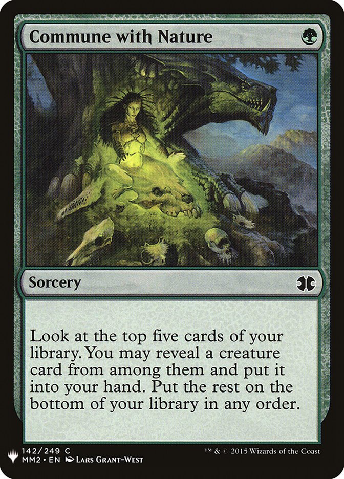 Commune with Nature [Mystery Booster] (MB1 1166)